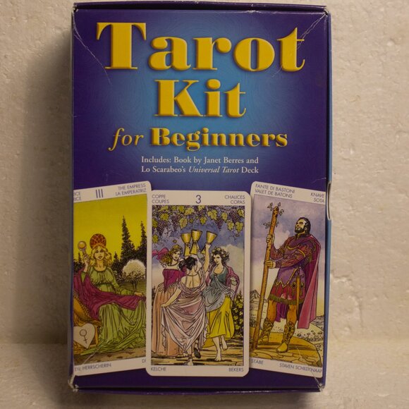 Tarot Kit for Beginners Including Book and Deck of Tarot Cards - Picture 1 of 9